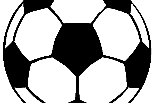 school sports clipart black and white