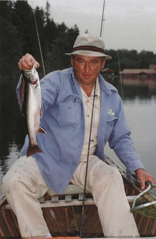 Fly-Casting In The Brook